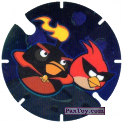 PaxToy.com 12 Bomb and Red из Cheetos: Angry Birds Space Tazo