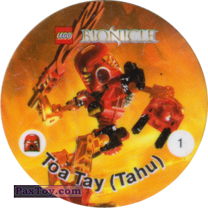 PaxToy.com - 001 Тоа Tay (Tahu) из Cheetos: Bionicle 2001