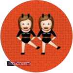 PaxToy.com - Emoji / Эмодзи - 25 Девочки танцуют из Cheetos: Найди 90 Эмодзи! (Emoji)