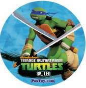 PaxToy.com  Фишка / POG / CAP / Tazo 32_LEO из Chipicao: Teenage Mutant Ninja Turtles