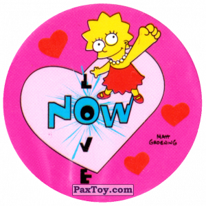 PaxToy.com 04 Дети как Дети! - Now Love из Cheetos: The Simpsons Tazo