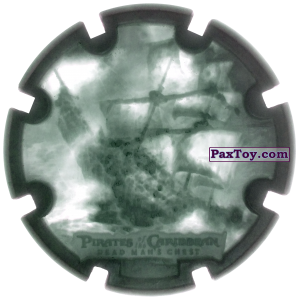 PaxToy.com 04 The Black Pearl - Пиратский дублон из Estrella: Пираты Карибского моря: Сундук мертвеца