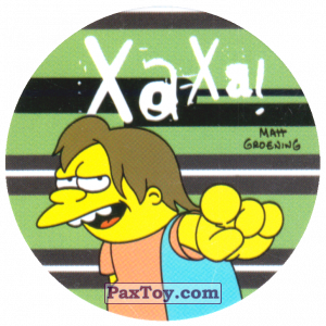 PaxToy.com 08 Дети как Дети! - ХаХа! из Cheetos: The Simpsons Tazo