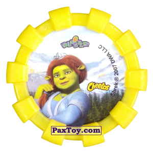 PaxToy.com - Фишка / POG / CAP / Tazo 34b Фиона (Сторна-back) из Cheetos: Shrek (Blaster)