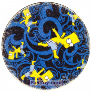 PaxToy.com 50 Из жизни Спрингфилда! - Кошмар Барта из Cheetos: The Simpsons Tazo