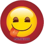 PaxToy 29 Смайлик дразнится, показывает язык и улыбается