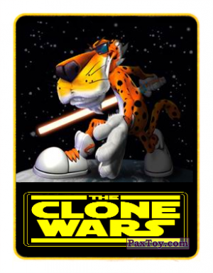 PaxToy.com  Наклейка / Стикер 30 Джедаи из Cheetos: Clone Wars - Star Wars