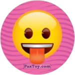 PaxToy 41 Смайлик дразнится, показывает язык и смеётся.