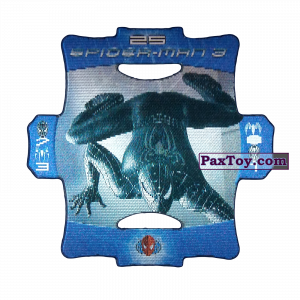 PaxToy.com Стерео карточка - Цвет Синий #25 из Люкс Чипсы: Стерео карточки Spider-Man 3