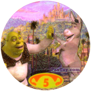 PaxToy.com - 5 - 25 points - Shrek & Donkey из Cheetos: Shrek 2 (20 штук)