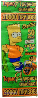 PaxToy The Simpsons Tazo Россия 2003 (ленточка)