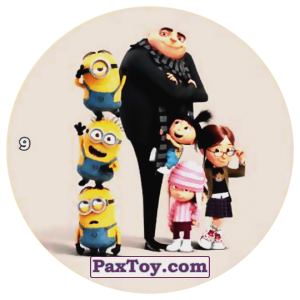 PaxToy.com 09 GRU AND FAMILY AND MINIONS из Chipicao: Despicable Me 3