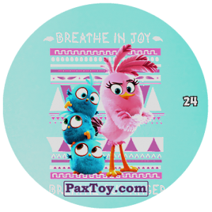 PaxToy.com - 24 BREATHE IN JOY BREATHE OUT ANGER из Chipicao: Angry Birds 2017
