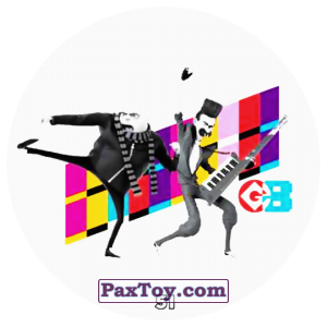 PaxToy.com  Фишка / POG / CAP / Tazo 51 GRU AND BALTHAZAR BRATT из Chipicao: Despicable Me 3