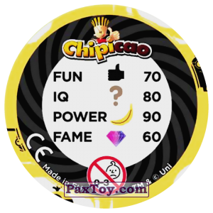 PaxToy.com - 54 DAVE THE MINION (Сторна-back) из Chipicao: Despicable Me 3