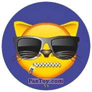 PaxToy.com 55 Коте в очках и рот на замок из Chipicao: EMOJI
