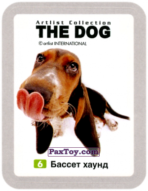 PaxToy.com - 6 Бассет хаунд из Cheetos: THE DOG: Artlist Collection