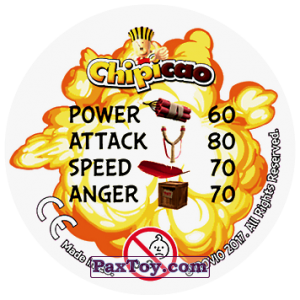 PaxToy.com - Фишка / POG / CAP / Tazo 62 WHOS ON BOARD (Сторна-back) из Chipicao: Angry Birds 2017