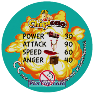 PaxToy.com - Фишка / POG / CAP / Tazo 67 HATCHING SOME FUN! (Сторна-back) из Chipicao: Angry Birds 2017
