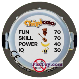 PaxToy.com - Фишка / POG / CAP / Tazo 70 WHY CANT WE BE FRIENDS (Сторна-back) из Chipicao: Minions