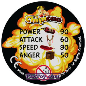 PaxToy.com - 75 ANGRY BIRDS (Сторна-back) из Chipicao: Angry Birds 2017