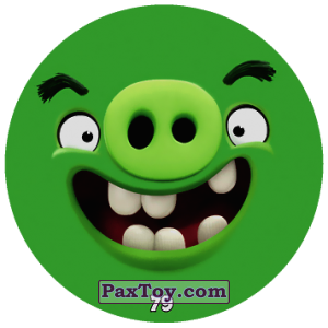 PaxToy.com  Фишка / POG / CAP / Tazo 79 LEONARD из Chipicao: Angry Birds 2017