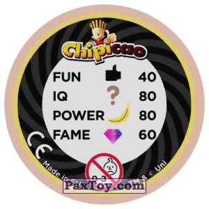 PaxToy.com - Фишка / POG / CAP / Tazo 87 AGNES AND KYLE (Сторна-back) из Chipicao: Despicable Me 3
