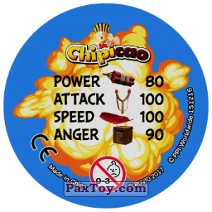 PaxToy.com - 87 THE PIGS (Metal) (Сторна-back) из Chipicao: Angry Birds 2017