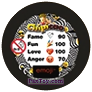 PaxToy.com - 91 Emoji Rocker (Metal) (Сторна-back) из Chipicao: EMOJI