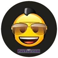 PaxToy.com 92 Emoji Biker (Metal) из Chipicao: EMOJI