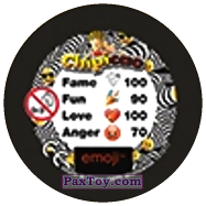PaxToy.com - 93 Emoji Graduate (Metal) (Сторна-back) из Chipicao: EMOJI