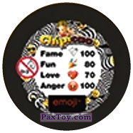 PaxToy.com - 95 Emoji Punk (Metal) (Сторна-back) из Chipicao: EMOJI