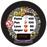 PaxToy.com - 98 Emoji Cowboy (Metal) (Сторна-back) из Chipicao: EMOJI