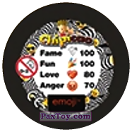 PaxToy.com - 99 Emoji Ninja (Metal) (Сторна-back) из Chipicao: EMOJI