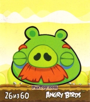 PaxToy.com 26 из 60 Moustache Pig из Cheetos: Angry Birds 2
