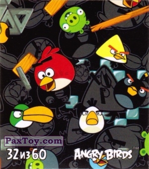 PaxToy.com - 32 из 60 Birds and Pigs из Cheetos: Stickers Angry Birds 2
