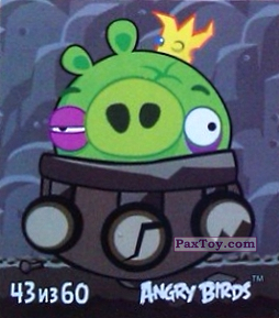 PaxToy.com - 43 из 60 Mine Pig из Cheetos: Stickers Angry Birds 2