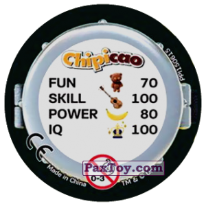 PaxToy.com - 76 HAPPY MINIONS (METAL) (Сторна-back) из Chipicao: Minions