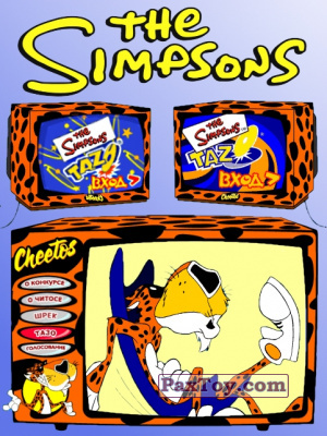 PaxToy Cheetos: The Simpsons Tazo
