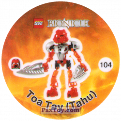 PaxToy 104 Тоа Тау (Tahu)   Bionicle 2003