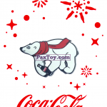 PaxToy 11 Белый медведь   2016 Получай и дари подарки с Coca Cola!