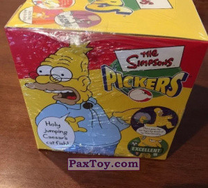 PaxToy Simpsons Pickers Collections   17 Retail Packet Box 2002