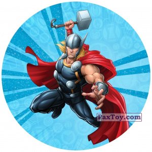 PaxToy.com - 06 Тор (Сторна-back) из Пятёрочка: Ластики Стиратели Marvel