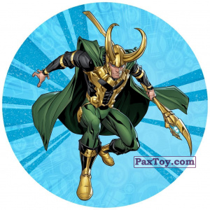 PaxToy.com - 07 Локи (Сторна-back) из Пятёрочка: Ластики Стиратели Marvel