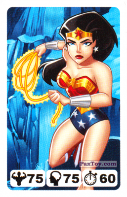 PaxToy.com - 27 Wonder Woman - Nestle - Justice League из Карточки Лига Справедливости от Космостар