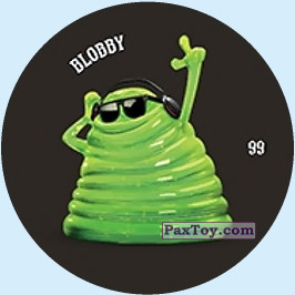 PaxToy.com 99 BLOBBY - METAL TAZO из Chipicao: Монстры на каникулах 3