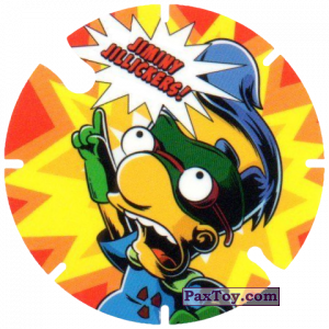 PaxToy.com - 28 Jiminy Jillickers! из Cheetos: Bartman TAZO (Spain)