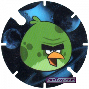 PaxToy.com  Фишка / POG / CAP / Tazo 44 Terence Bird из Cheetos: Angry Birds Space Tazo