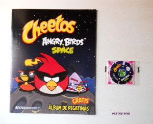 PaxToy Фото Материалы 01 Cheetos 2009 2014 Angry Birds Space Tazo (Испания)