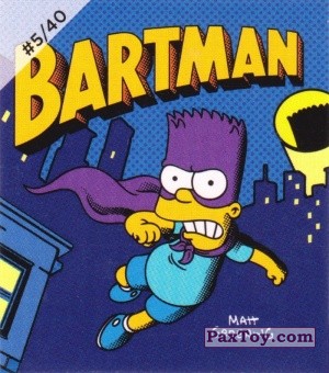 PaxToy.com #5 of 40 Bartman из Cheetos: The Simpsons Bartman